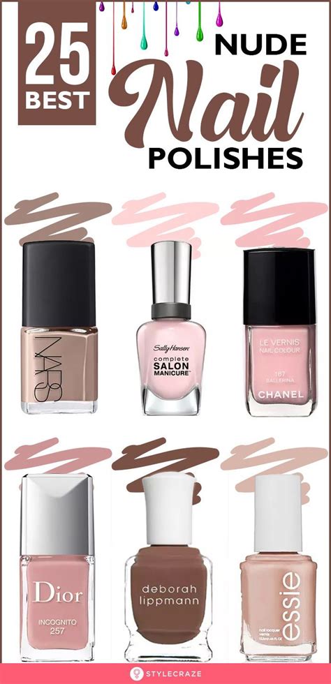 20 of the Best Nude Nail Polishes for Every Skin Tone